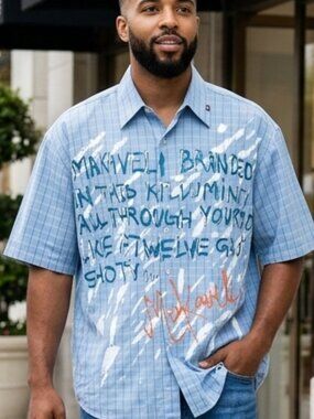 NWOT 2PAC Makeveli Short Sleeve Shirt 2XL